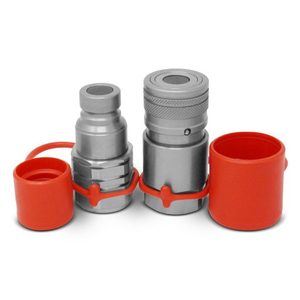 Blince 3/8 1/4 1/2 인치 NPT 스레드 평면 유압 퀵 연결 커플러 세트 유압 퀵 커플 링 커넥터 - Product Image 1