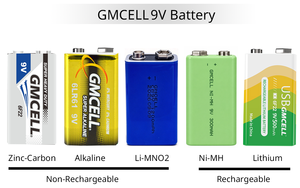 Piles LiMnO2 9V CR-V9 1200mAh pour capteurs de sécurité, détecteurs de fumée, détecteurs industriels - Product Image 5