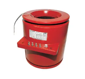 Transformateur d'extension 10KV pour ligne principale 2000-3000A 0.2S 0.5 10P10 en résine époxy rouge, transformateur monophasé 5A à bobine toroïdale - Product Image 1