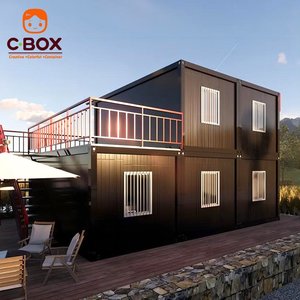 Cbox - Restaurante Modular Prefabricado de Lujo al por Mayor, Cafetería Modular de 2 Pisos con Cocina, Casa Contenedor Móvil Desmontable - Product Image 2