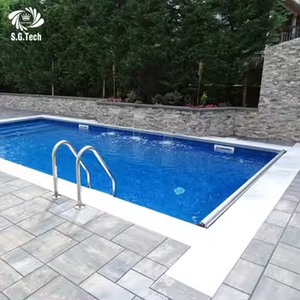 Cubierta de Seguridad Reforzada de PVC 2026 para Piscinas con Rieles Inferiores/Laterales, Antipolvo/Antisol, Prevención de Caídas para Niños - Product Image 2