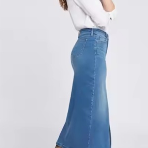 Falda Vaquera Retro Casual de Cintura Alta para Mujer, Nueva Moda Otoño 2025, Venta al Por Mayor de Boutique - Product Image 3