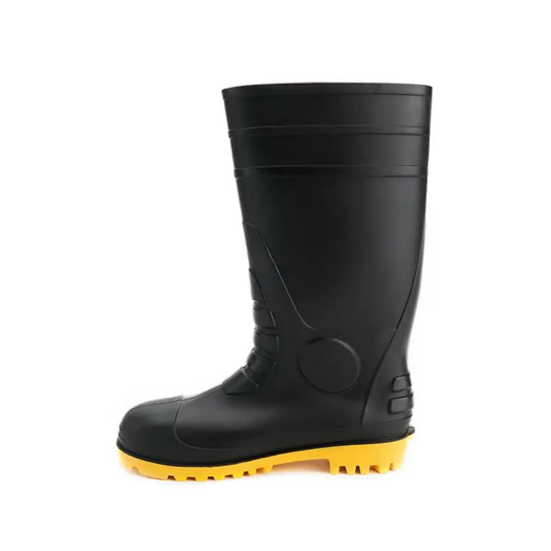 rain safety shoe oil resistance PVS safety rain boot agricultural work frosted rain boots