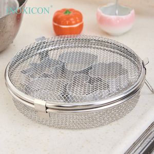 Huishoudelijke Roestvrijstalen Keuken Friteuse Accessoires Oliefilter Grill Afvoer Gereedschap Fijn Mesh Groente Drainer Vaatwasser Veilig - Product Image 1