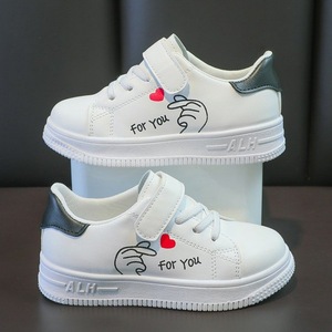Zapatos deportivos informales de estilo coreano a la moda para niños, <span class=keywords><strong>zapatillas</strong></span> antideslizantes de suela gruesa con cordones, Pequeño Libro Rojo, explosión, moda de otoño - Product Image 2