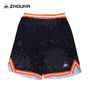 Pantalones cortos de baloncesto Bordados florales vintage retro para hombre personalizados al por mayor pantalones cortos deportivos de baloncesto blancos de malla gruesa para niños para hombre - Product Image 1