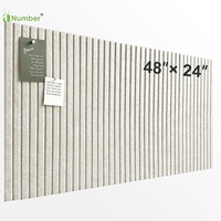 Fabricant en gros de panneaux muraux multifonctionnels en liège et feutre, carrés, 48x24 pouces, épaisseur personnalisée, pour décoration artistique et messages