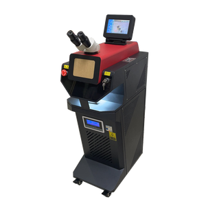 Nouvelle machine de soudage au laser à fibre métallique portable de haute qualité 200W certifiée CE Garantie 1 an Rouge Bleu Youmir - Product Image 1