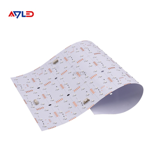 แผ่นไฟ LED RGB 162LEDs แผงไฟแบบยืดหยุ่น ปล่อยความร้อนต่ำ DC24V 30W แผง LED บาง สำหรับตกแต่งผนังแบบฝัง - Product Image 1