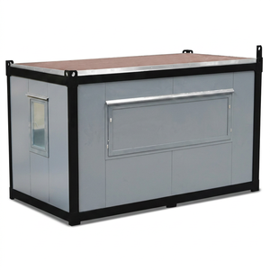 Fiberglass & Aluminum Mobile Food Truck Kitchen with Retro Style and Rust Resistant Features - Product Image 1