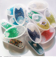 Vente en gros de capsules de cigarettes manuelles KIRI, saveur menthe mentholée, perles éclatantes pour rafraîchissement buccal