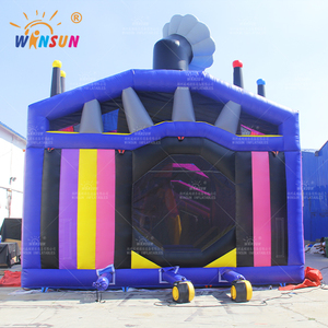 Winsun บ้านเป่าลมทรงปราสาทสีเด้งได้สำหรับเด็กกลางแจ้งพาณิชย์ - Product Image 5