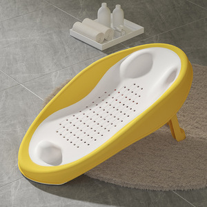 <span class=keywords><strong>Nouveau</strong></span> support <span class=keywords><strong>de</strong></span> bain pliable et portable en TPE pour bébé, réglable en hauteur, écologique, <span class=keywords><strong>de</strong></span> haute qualité, pour toilettes - Product Image 1