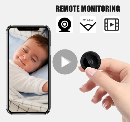 Smart Electronics 1080P IP Mini Camera Wireless WiFi Indoor Outdoor Security Night Vision Remote Control
