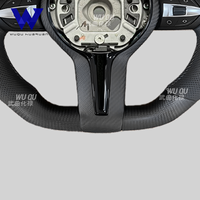Volant en fibre de carbone mate pour BMW F30 F10 F15 F36 F20 F22 F25 F32 M3 M5 E46 E60 E70 E90 E91