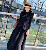 Robes longues musulmanes de Dubaï plissées tendance pour femmes grandes tailles, ensembles de vêtements pour femmes en deux pièces, ensembles de hauts et de jupes en deux pièces