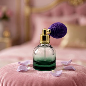 Pink Purple Green White Brown <b>10ml</b> Luxury Glass Perfume <b>Bottle</b> with Airbag Atomizer and Fine Mist Sprayer - Product Image 5