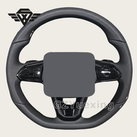 Volant de haute qualité pour Volkswagen Golf Polo Passat CC Jetta Golf R 7 8 6R 8R pour le sport en cuir