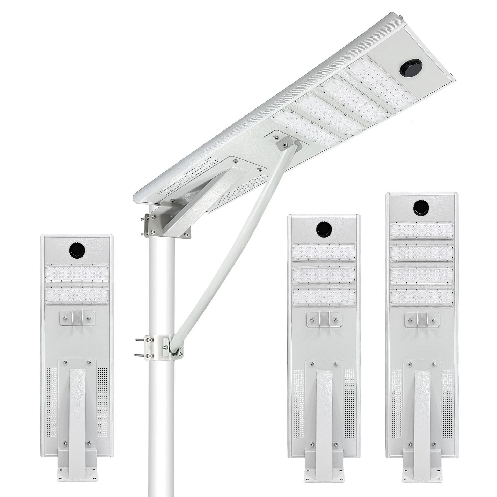Factory Direct Sales All in One Solar Street Light Waterproof Light Super Bright LED Light Control Sensing, Outdoor Lighting