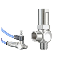 Vanne de contrôle pneumatique pour circuit d'air de ligne de production, avec verrouillage et stabilisation de pression