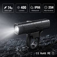 Vente en gros de phares de vélo rechargeables de type C super lumineux, étanches IP66, phare avant LED, lumière de guidon, lampe de vélo LED VTT