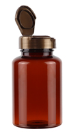 2025 nouveau 30ml-750ml ambre PET bouteille en plastique emballage médical bouteille de pilules pour Capsule supplément tablette vitamine avec bouchon à vis
