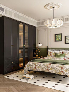 Grande armoire de rangement pour <span class=keywords><strong>chambre</strong></span> avec portes coulissantes et tiroirs pour une organisation maximale - Product Image 3