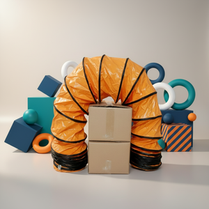 Manguera Flexible de Ventilación de Diseño Industrial <span class=keywords><strong>Bbbb</strong></span> para Ventiladores de Exterior, Talleres, Granjas, Almacenes, Sótanos, 1 Año de Garantía - Product Image 1