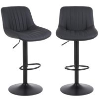 Chaise de bar moderne de luxe, tabourets de bar à dossier haut pour îlot de cuisine, chaise haute pivotante réglable pour restaurant