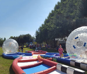 На открытом воздухе гоночных игр jeux de piste de курс gonflables надувные Зорбы гоночной трассе - Product Image 2