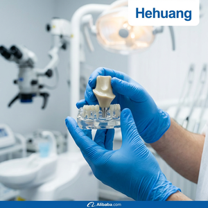 Abutments dentaires personnalisés en PEEK usinés CNC pour implants dentaires, haute précision, <span class=keywords><strong>Compo</strong></span> - Product Image 3