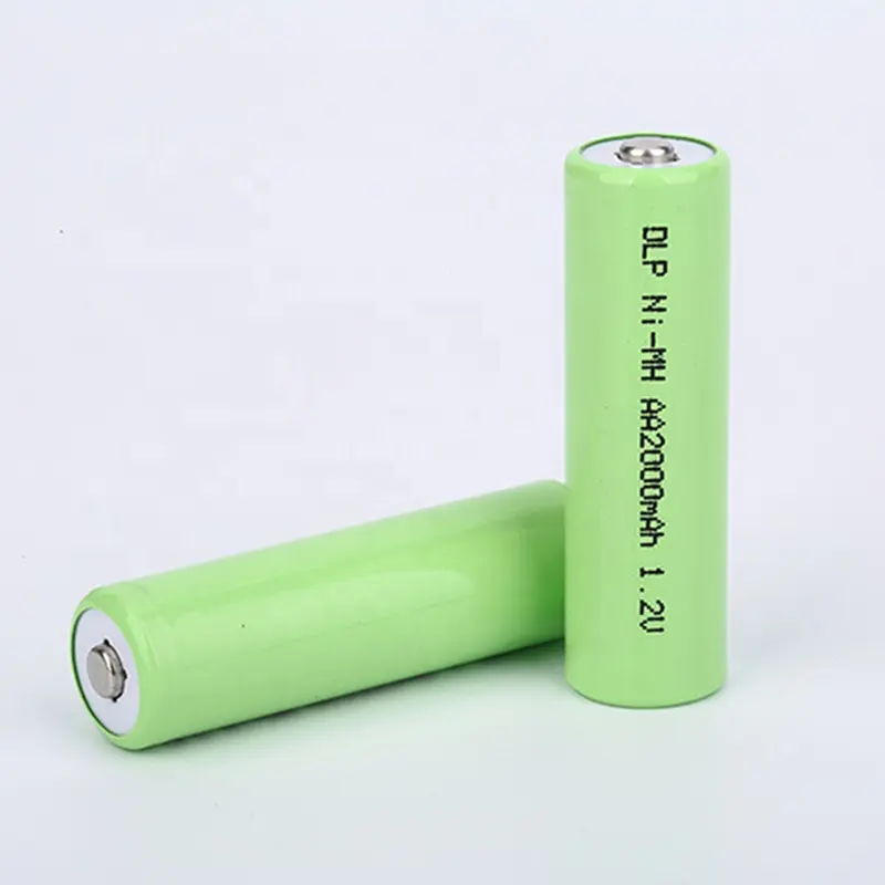 Ni-Mh סוללה נטענת 1.2V Aa-גודל 2500Mah ניקל מתכת הידריד Msds