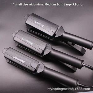 電動ヘアストレートネガイオン温度調節可能ホームサロン理髪店用プラスチック - Product Image 5