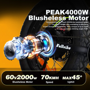 Stock local américain, livraison gratuite, batterie amovible 60V 25Ah, cyclomoteur haute vitesse 2000W, moto tout-terrain pour adultes - Product Image 6