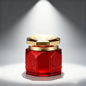 Bouteilles en verre cosmétiques octogonales <span class=keywords><strong>de</strong></span> 150 ml, diverses couleurs, vides, en stock, <span class=keywords><strong>vente</strong></span> directe, personnalisation du LOGO, sculpture en relief, pot en verre - Product Image 3