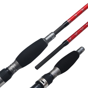 <span class=keywords><strong>Canne</strong></span> à pêche en carbone EVA à poignée économique pour la pêche en mer, la pêche au jigging et la pêche au spinning, couleur rouge, pour la pêche au bar et au poisson-bonefish - Product Image 5