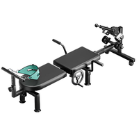 Dispositif de traction cervicale et lombaire en métal écologique réglable avec une capacité de 150 kg pour le soulagement de la douleur de la colonne vertébrale unisexe et l'entraînement
