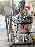 Machine automatique de fabrication de beurre de cacahuète et de confiture, cuve de mélange de beurre de cacao avec agitateur