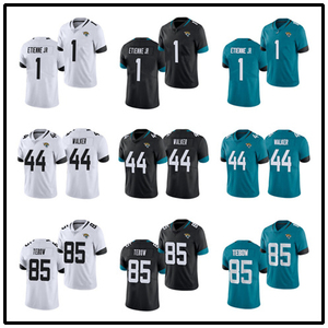 Bordir Grosir Kustom Jacksonville Jaguars # 16 # 45 # 15 Jersey Sepak Bola Bahan Poly Mesh Unisex Dewasa Grosir Lintas Negara 2026 - Product Image 1