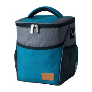 Freezable Best Seller Insulated Zip Closure Foldable Tote Lunch Cooler Bag - Product Image 3