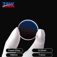 Lentille de protection laser neuve ZNK en gros pour les tailles 18*2 et 20*2 pour machines de soudage et de découpe laser