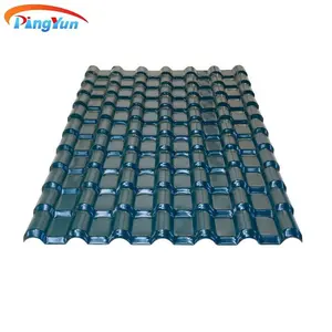 Royal Roof Tile asa resin roof spanish panel lightweight in plastic sheet for tile edging Spanish cost sale types sty