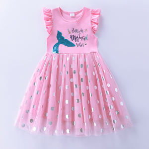 Venta al por mayor de ropa de fiesta para niños y niñas, tienda <span class=keywords><strong>en</strong></span> línea, vestidos cortos rectos, vestido informal para niñas - Product Image 6