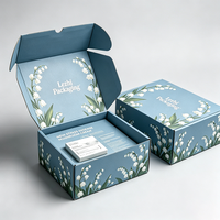 Boîtes d'emballage en carton ondulé pliables personnalisées avec logo imprimé pour cadeaux, chaussures, vêtements, expédition