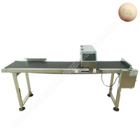 Imprimante jet d'encre pour œufs, machine de codage par pulvérisation pour œufs, imprimante de date pour œufs, machine d'impression pour œufs