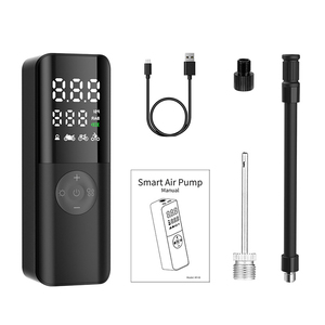 Mini pompe électrique portable pneu vélo VTT moto pompe de gonflage de voiture électrique - Product Image 1