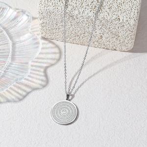 Ramadan Art Dieu Allah Arabe Coran Islamique Musulman En Acier Inoxydable Eid Pendentif De Mode Bijoux Colliers Femmes Hommes En Gros - Product Image 3