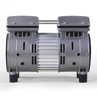 Silencieux 0.75hp 220 Volts 550w Moteur d'air sans huile Dentaire 8bar Portable Mini compresseur d'air Pompe à tête