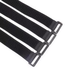 Correa de nailon autoadhesiva con gancho y bucle, gancho y bucle en el mismo lado, correa reutilizable autoadhesiva para agrupar cables - Product Image 4