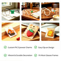 YEALQUE Breloques amovibles pour lunettes, thème vacances à la plage, décorations mignonnes pour lunettes d'été, cadeaux